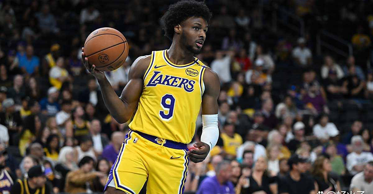 湖人布朗尼·詹姆斯谈与勒布朗·詹姆斯的历史性时刻